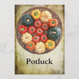 Potluck 招待状
