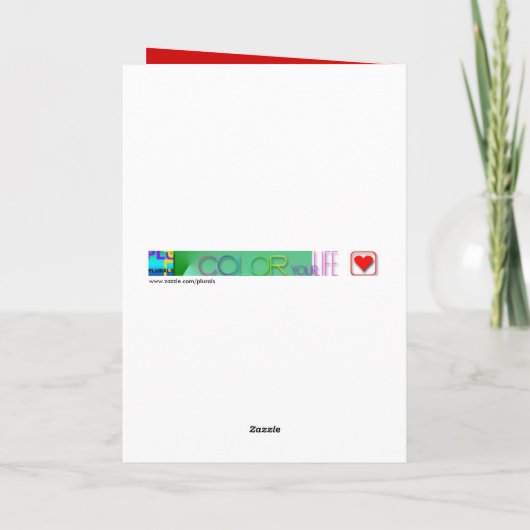 PotpoourriクリスマスフェリーズNavidadグリーティングカード2 シーズンカード (裏面)