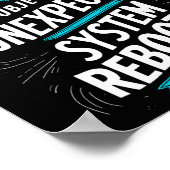 Pots Dysautonomia Awareness Unexpected System Rebo ポスター (角)