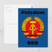 Potsdam, Deutsche Demokratische Republik DDR GDR ポストカード (正面/裏面)