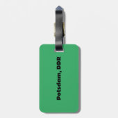 Potsdam, Deutsche Demokratische Republik DDR GDR ラゲッジタグ (裏面縦)