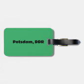 Potsdam, Deutsche Demokratische Republik DDR GDR ラゲッジタグ (裏面横)