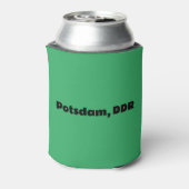 Potsdam, Deutsche Demokratische Republik DDR GDR 缶クーラー (缶裏面)