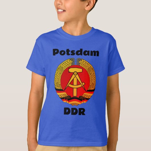 Potsdam, East Germany (DDR, GDR) Tシャツ (正面)