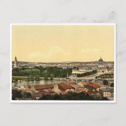 Potsdam, general view, Berlin, Germany lare Photoc ポストカード (正面)