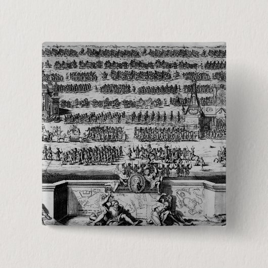 Pottava 1709年の戦い 缶バッジ (正面)