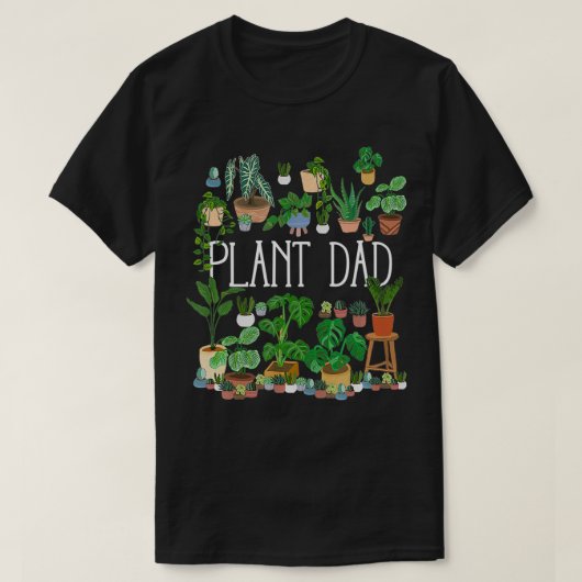 Potted Plant Dad Tシャツ (デザイン正面)