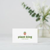Potted Plant Logo | Plant Shop or Gardening Brand 名刺 (スタンド正面)