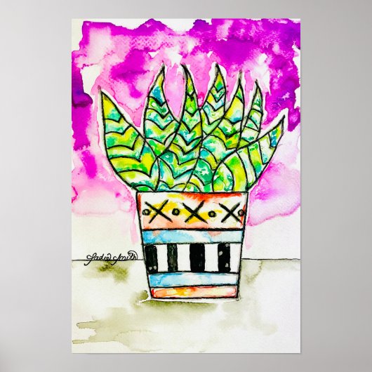 Potted Plant Poster ポスター (正面)