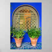 Potted Plants At Garden ポスター (正面)