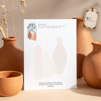 Potter and Clay レターヘッド