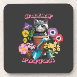 Potter Cat, Hairy Harry Potter コースター
