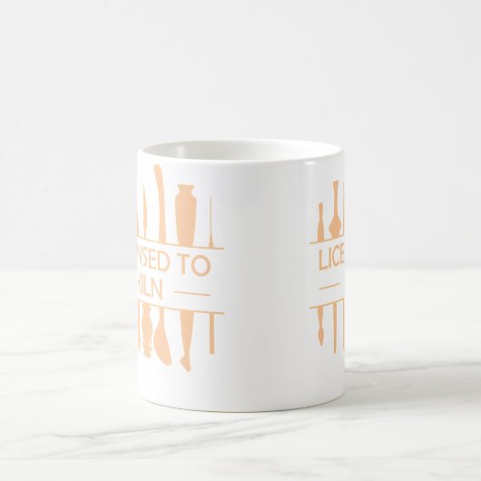 Pottery コーヒーマグカップ (中央)