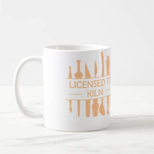 Pottery コーヒーマグカップ (左)