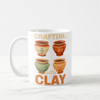 Pottery Clay Ceramic Pottery Maker Ceramics Artist コーヒーマグカップ