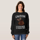 Pottery For Men Women Pot Ceramic Artistic Clay スウェットシャツ (正面フル)