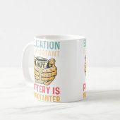 Pottery Is Importanter Pottery Maker コーヒーマグカップ (正面左)