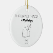 Pottery Ornament, Arts Gift, Throwing Things is セラミックオーナメント (右)