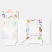 Pottery Painting Party Birthday Favor Box フェイバーボックス (見開き)