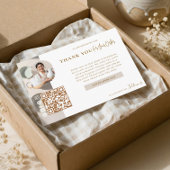 Pottery Photo Business Thanks You For Your Order サンキューカード