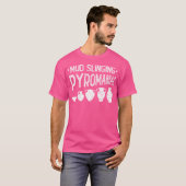 Pottery Pyromaniac Funny Ceramic Artist Tシャツ (正面フル)