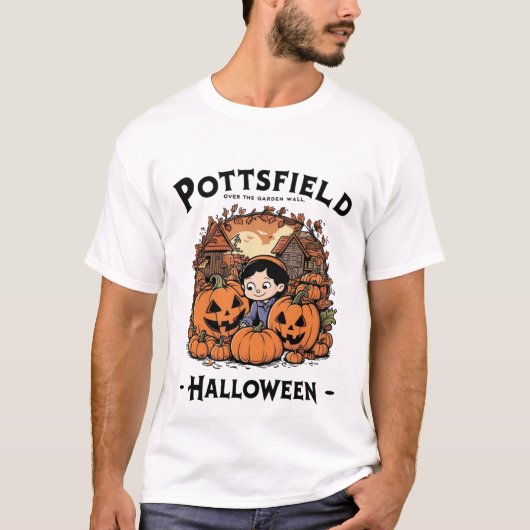 Pottsfield - ハロウィン tシャツ (正面)