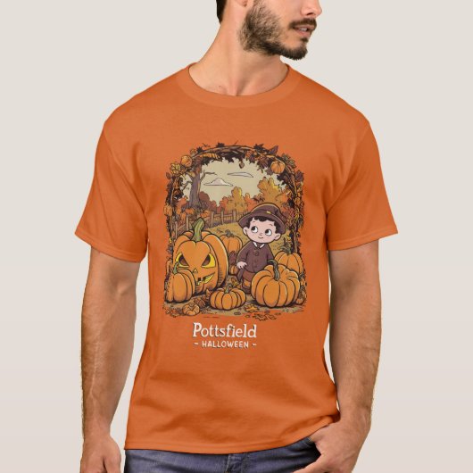 Pottsfield - ハロウィン tシャツ (正面)