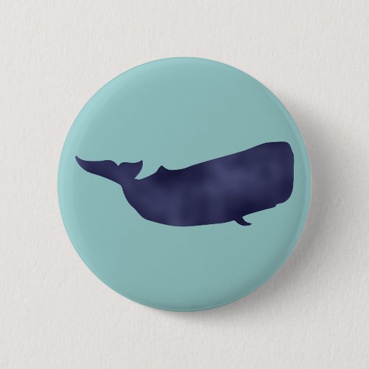 Pottwal sperm whale 缶バッジ (正面)