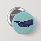 Pottwal sperm whale 缶バッジ (正面&裏面)