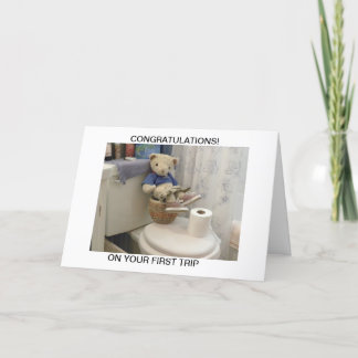 Pottyのテディ カード