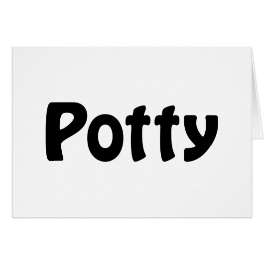 Pottyカード (正面横)
