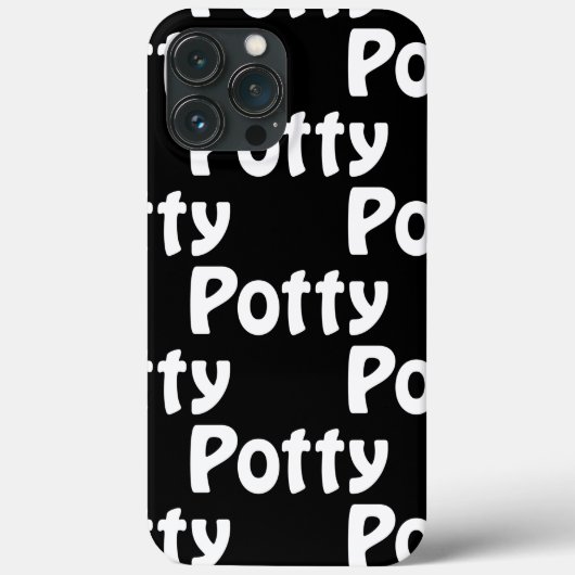 PottyケースメイトiPhoneケース Case-Mate iPhoneケース (裏面)