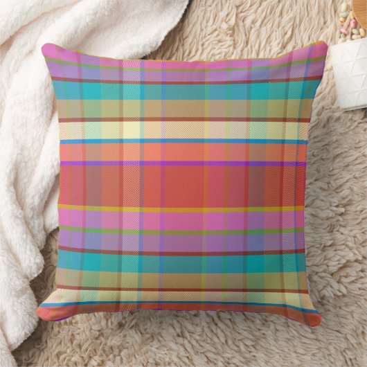 Potty Plaid FAP クッション (ブランケット)