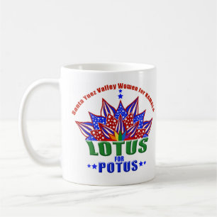 POTUSのSYV Lotusのロゴを使用したマグカップ コーヒーマグカップ