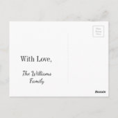 POTUSドナルドトランプ米空軍を振る ポストカード (裏面)