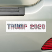 POTUSドナルド・トランプ大統領の候補2020 バンパーステッカー (車上)
