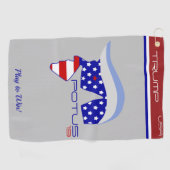 POTUS19トランプゴルフタオル ゴルフタオル (横)
