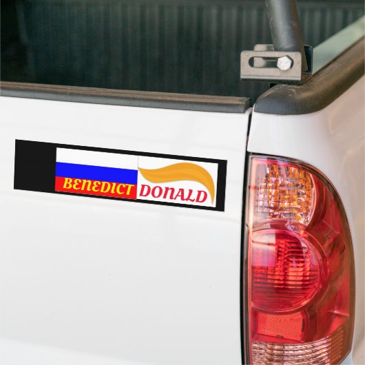 POTUS バンパーステッカー (トラック上)