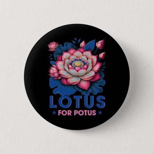 Potus Kamala Harris 2024トレンドプレジデント 缶バッジ (正面)