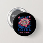 Potus Kamala Harris 2024トレンドプレジデント 缶バッジ (正面&裏面)