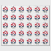 POTUS Kamala Harris 2024用ロータス ラッピングペーパー (フラット)