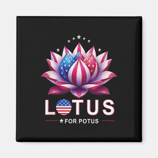 Potus Kamala Harris 2024社長トレンド選 マグネット (正面)