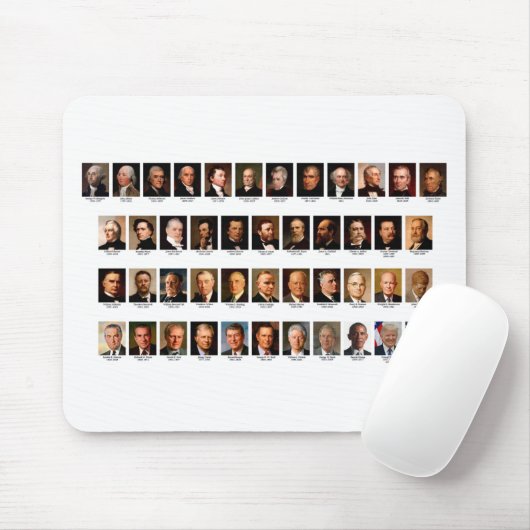 POTUS Portraits Mousepad マウスパッド (マウス)