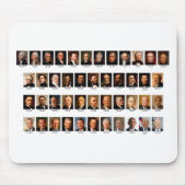 POTUS Portraits Mousepad マウスパッド (正面)