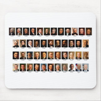 POTUS Portraits Mousepad マウスパッド