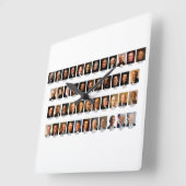 POTUS Portraits Wall Clock スクエア壁時計 (傾斜)