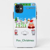 Pou_Christmas Case-Mate iPhoneケース (裏面)