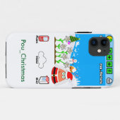 Pou_Christmas Case-Mate iPhoneケース (裏面(横))