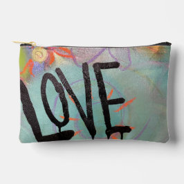 Pouch with original art - Abstract Love アクセサリーポーチ