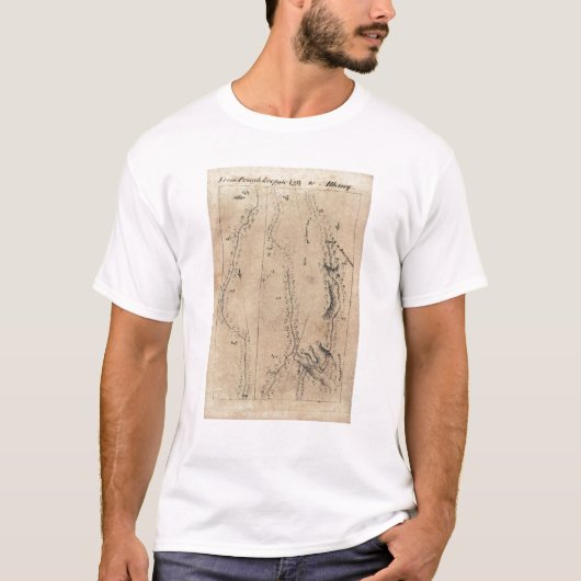 Poughkeepsieからアルバニー25への Tシャツ (正面)